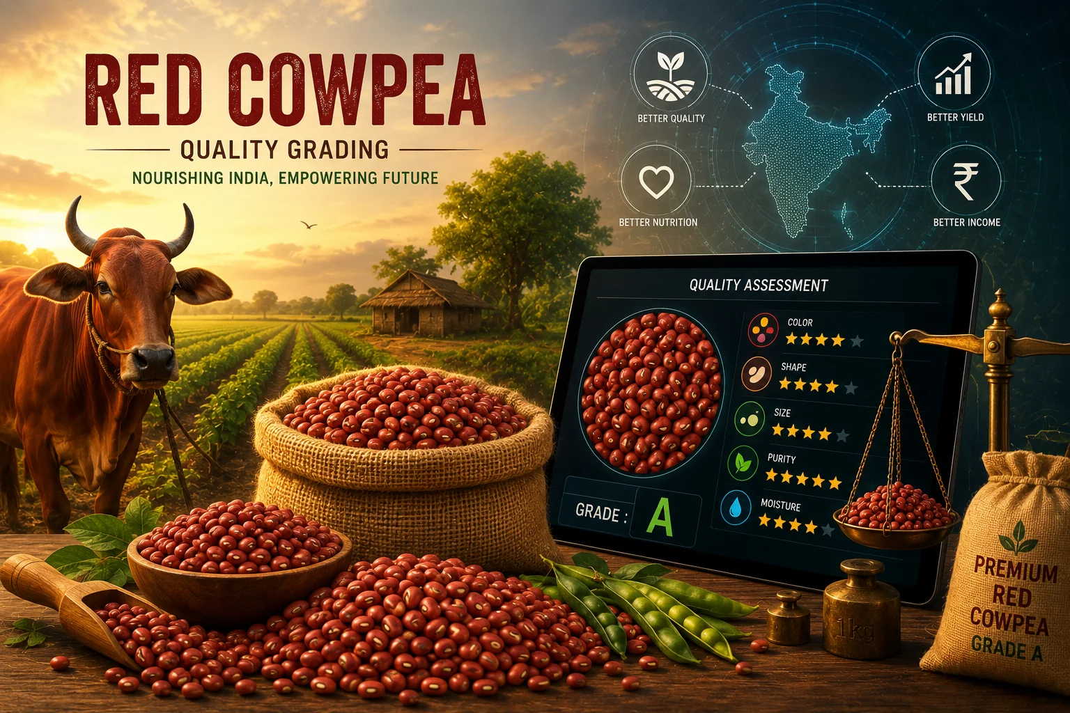 Red Cowpeas Image Grading